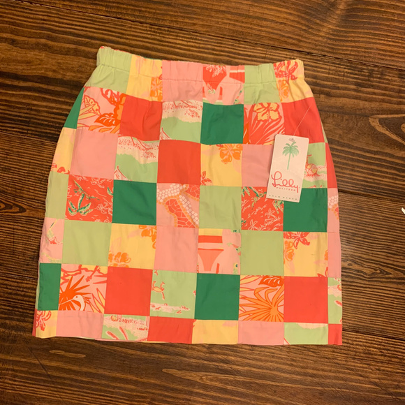 Lilly Pulitzer Dresses & Skirts - Lilly Pulitzer Resort Patchwork Skirt